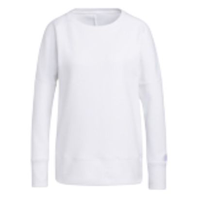 Adidas W sweater go-to sweatshirt crew white