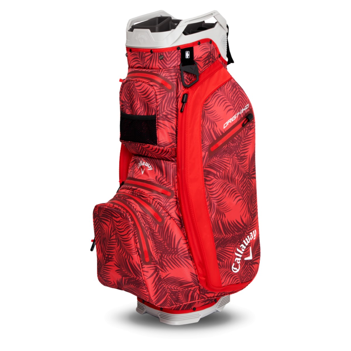 Callaway cartbag org 14 hyper dry red palms grey