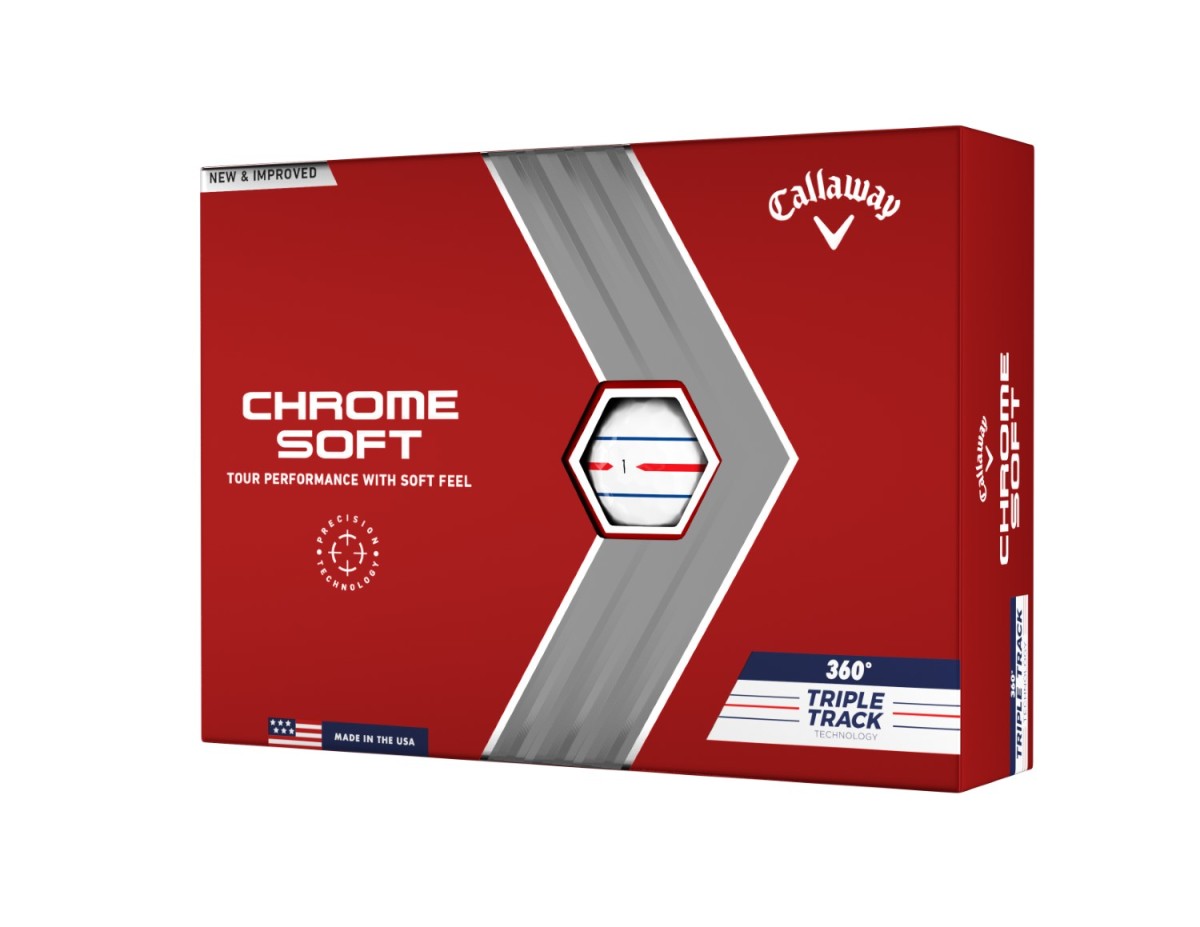 Callaway golfballen chrome soft 24 360 tt white