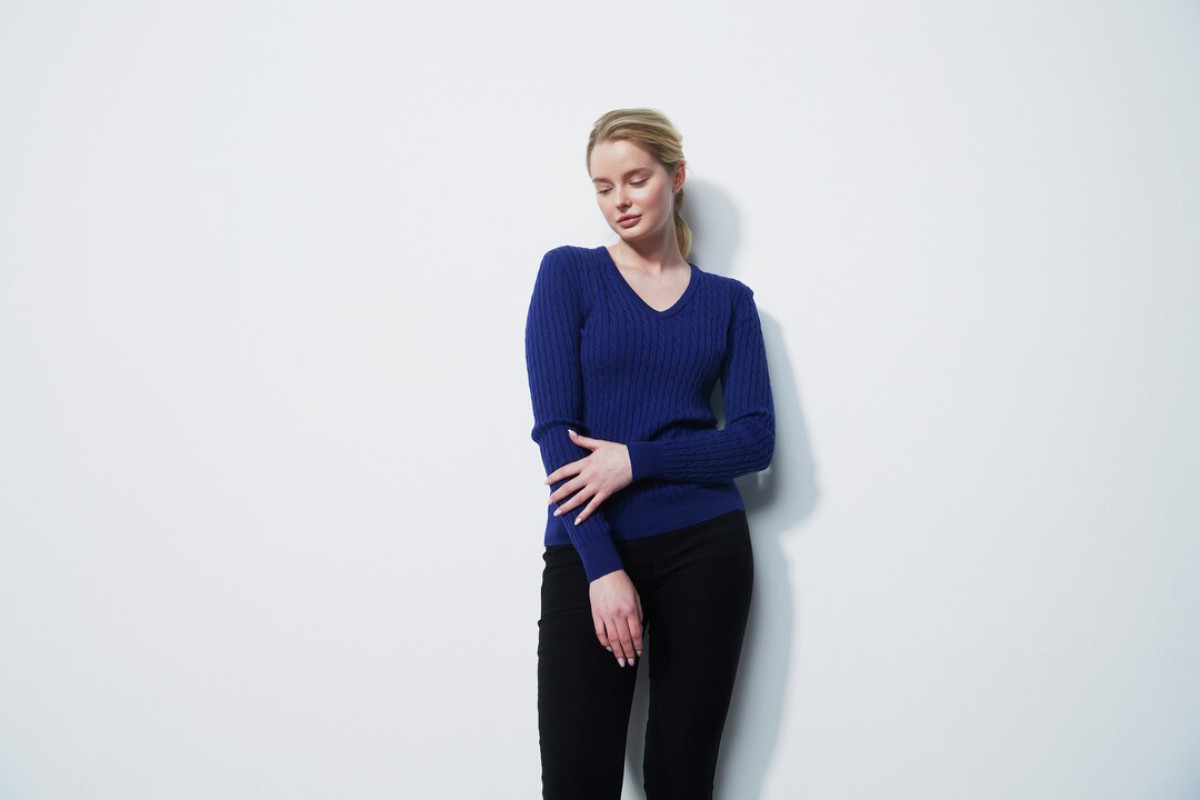 Daily Sports W pullover madelene blue