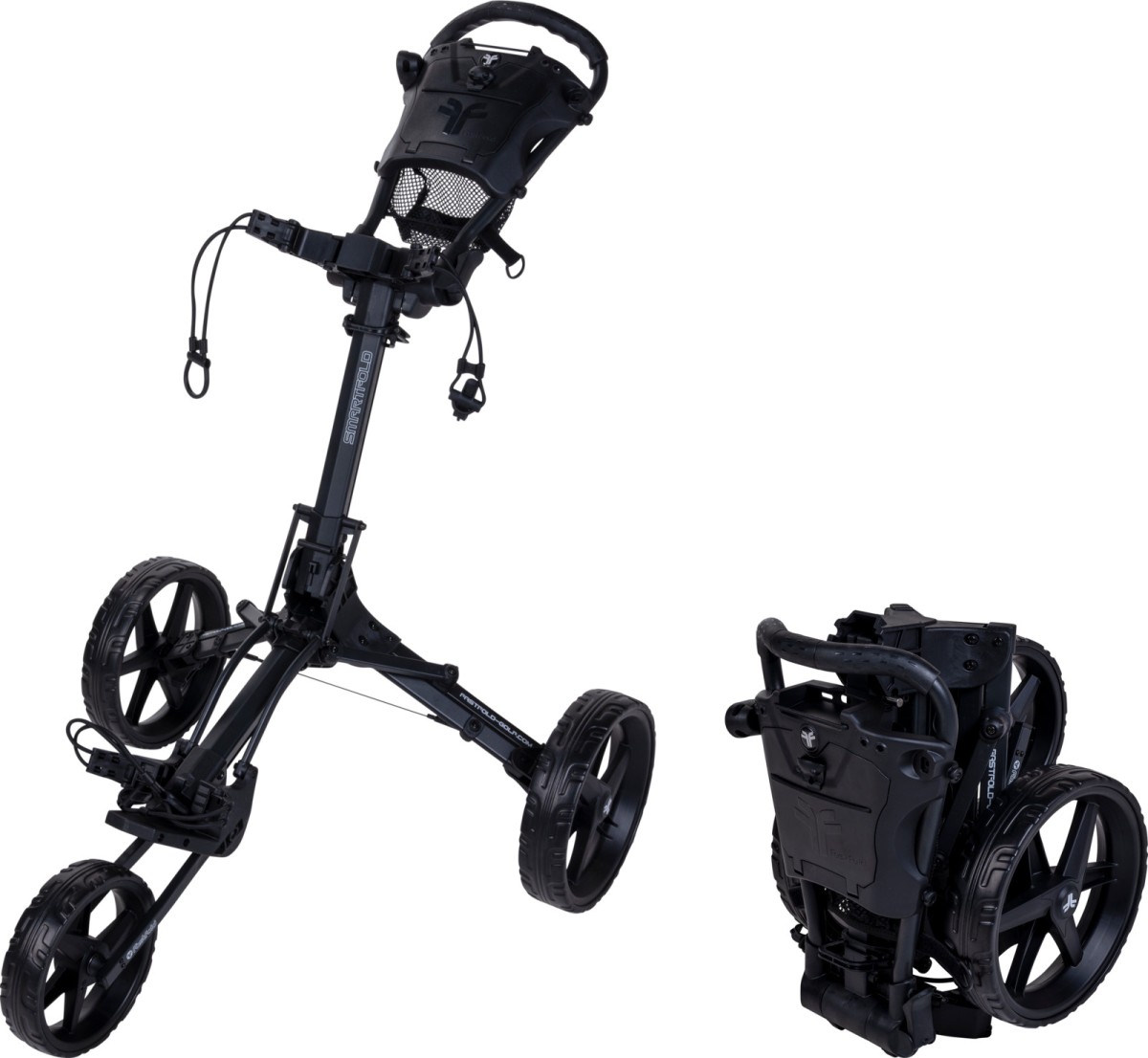 Fastfold Smart Trolley Black