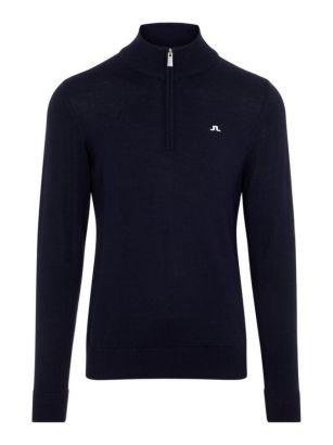 J.Lindeberg Kian Tour Merino Sweater JL Navy