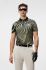 J.Lindeberg polo kv tour print dazzle wave black