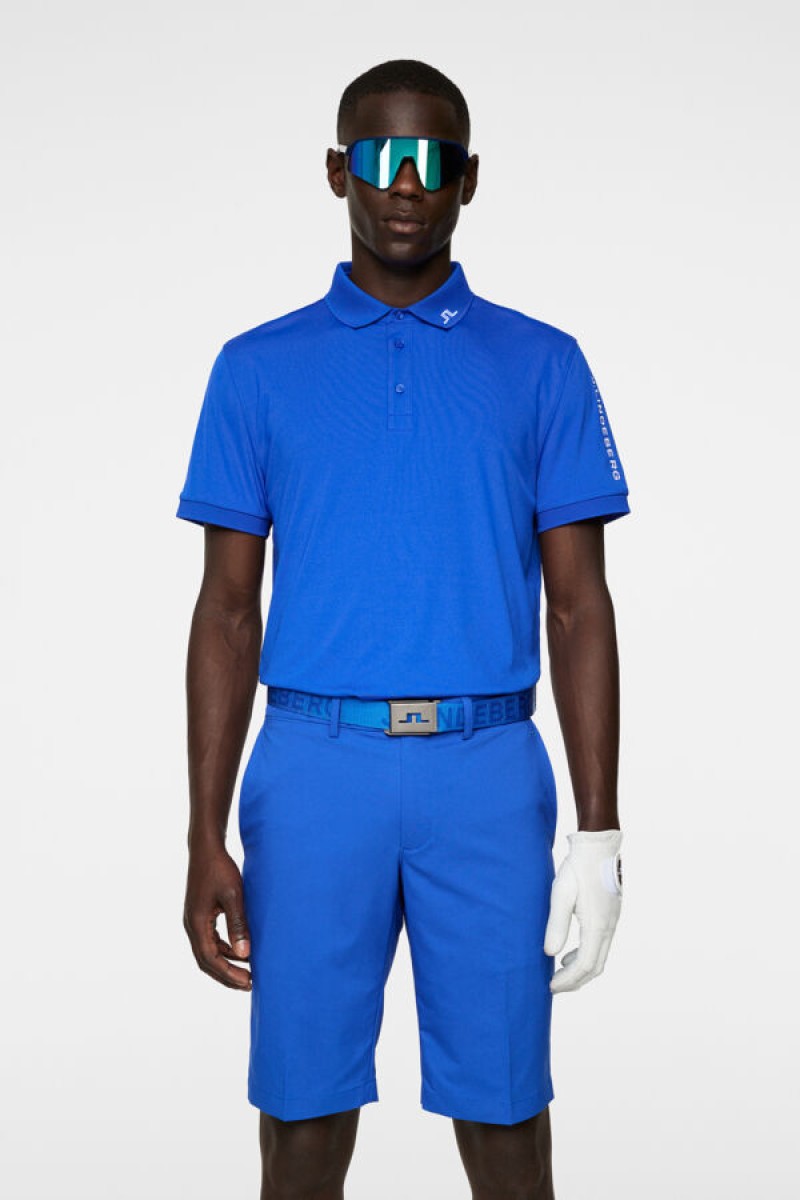 J.Lindeberg polo tour tech club blue