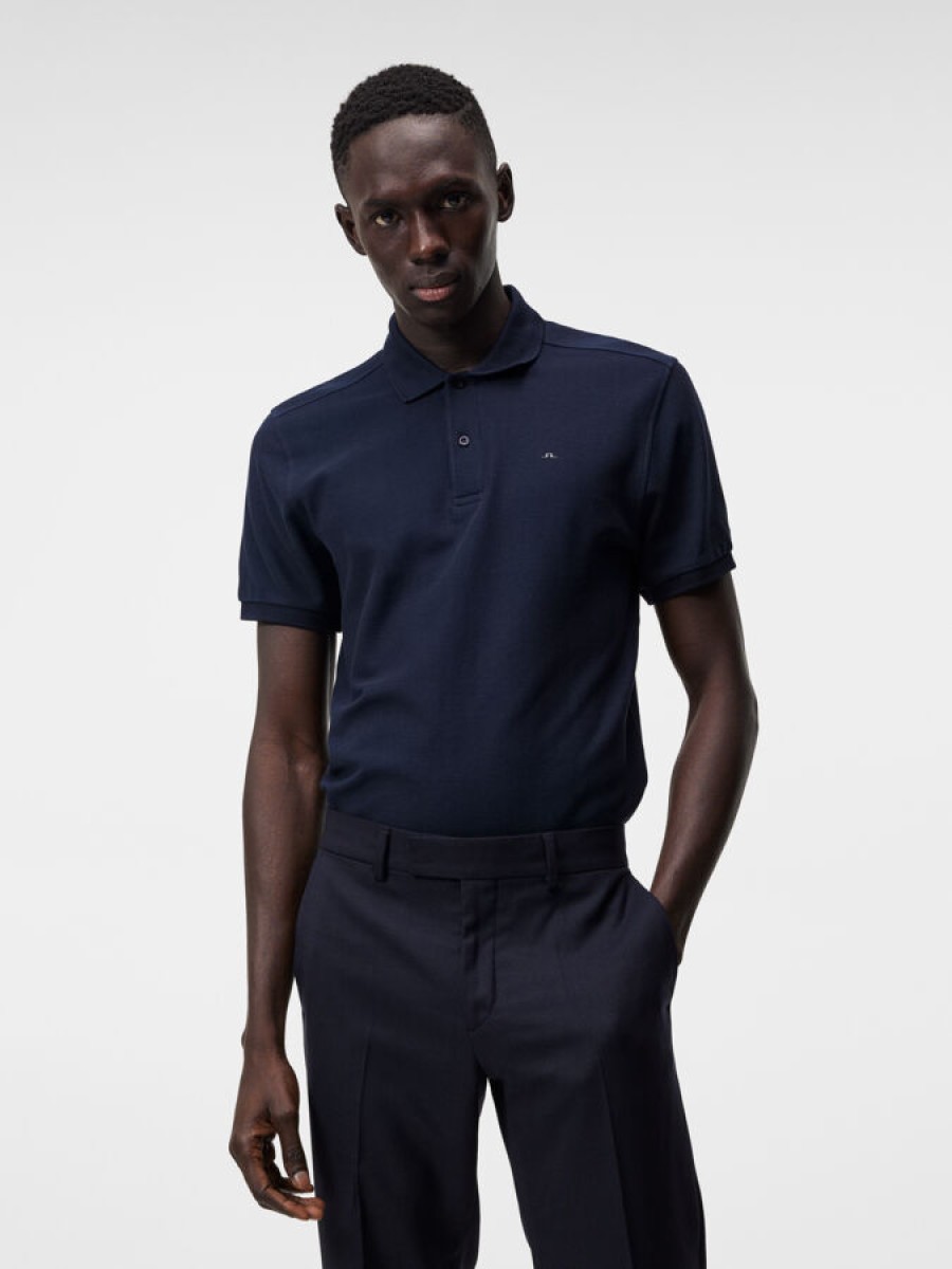 J.Lindeberg polo troy pique navy