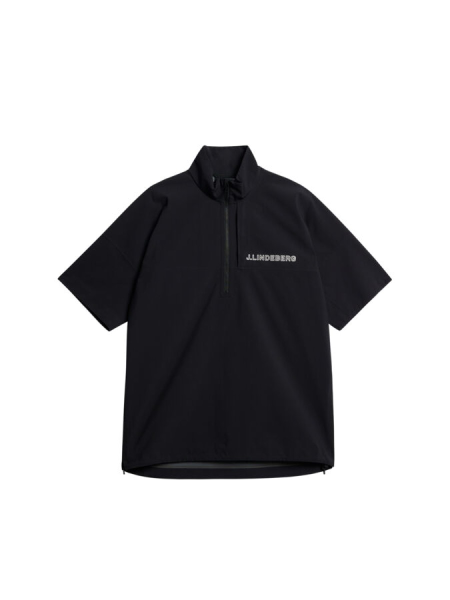 J.Lindeberg rain shirt bridge black