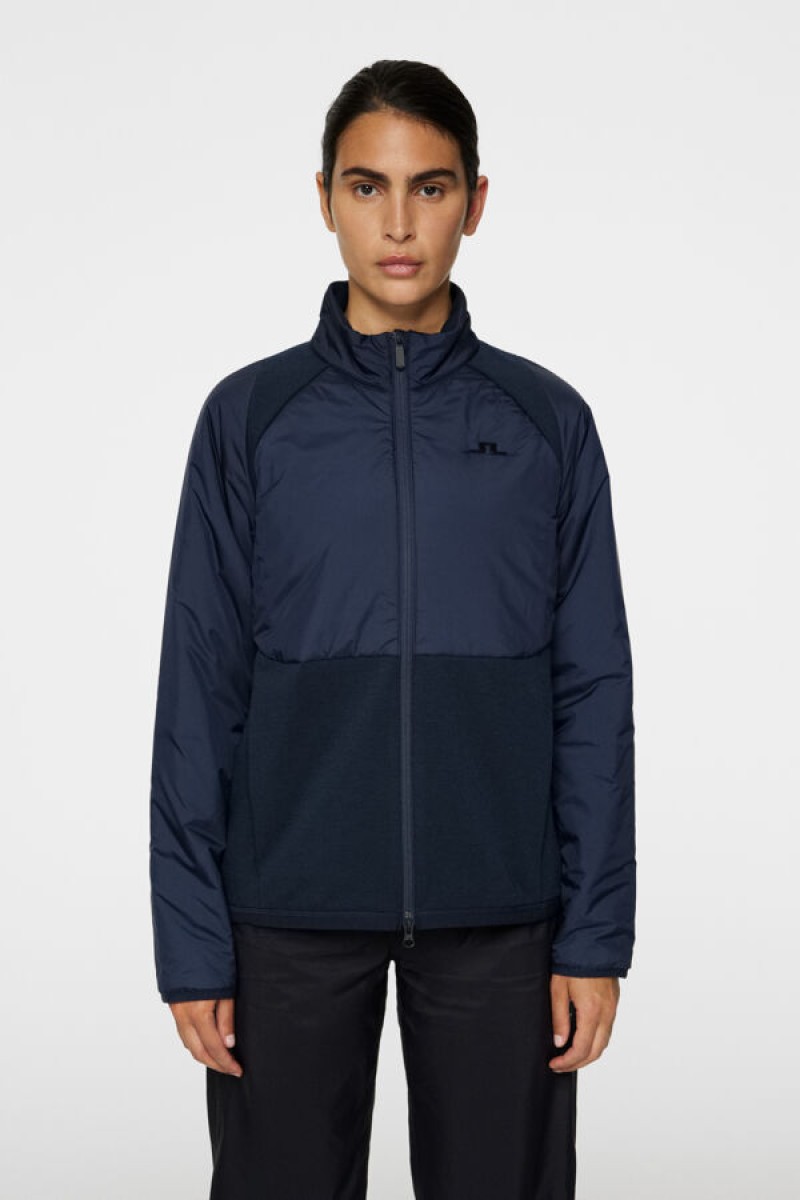 J.Lindeberg W jacket shona hybrid navy