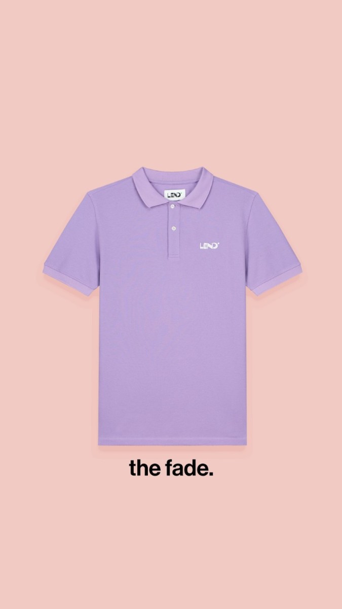 Lendgolf polo fade purple