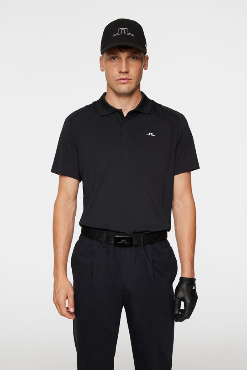 J.Lindeberg polo legacy black