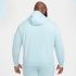 Nike hoodie club light blue XL