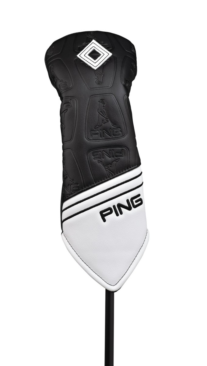 Ping headcover fairway white black