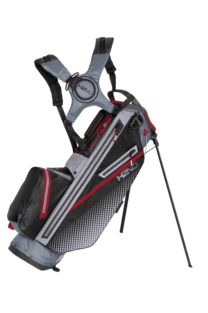 Sun Mountain standbag h2no lite 2023 nickel black red