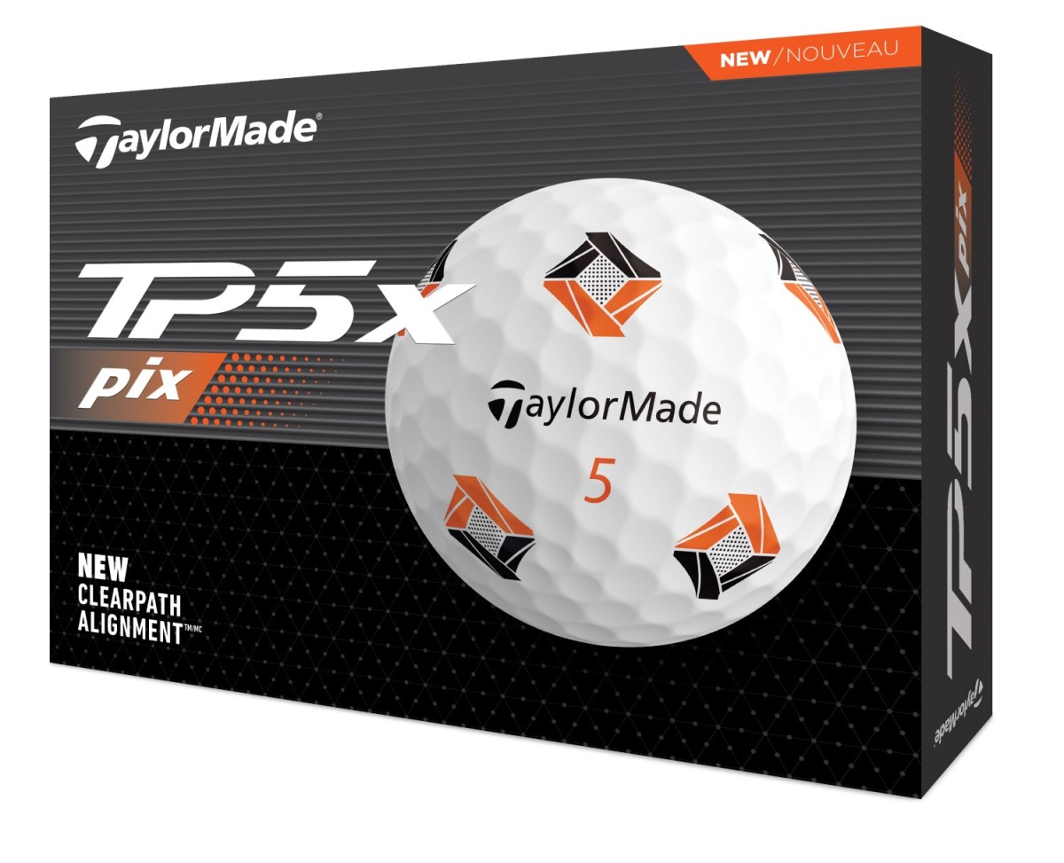 TaylorMade golfballen tp5x pix white