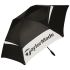 TaylorMade umbrella double canopy 68 black white