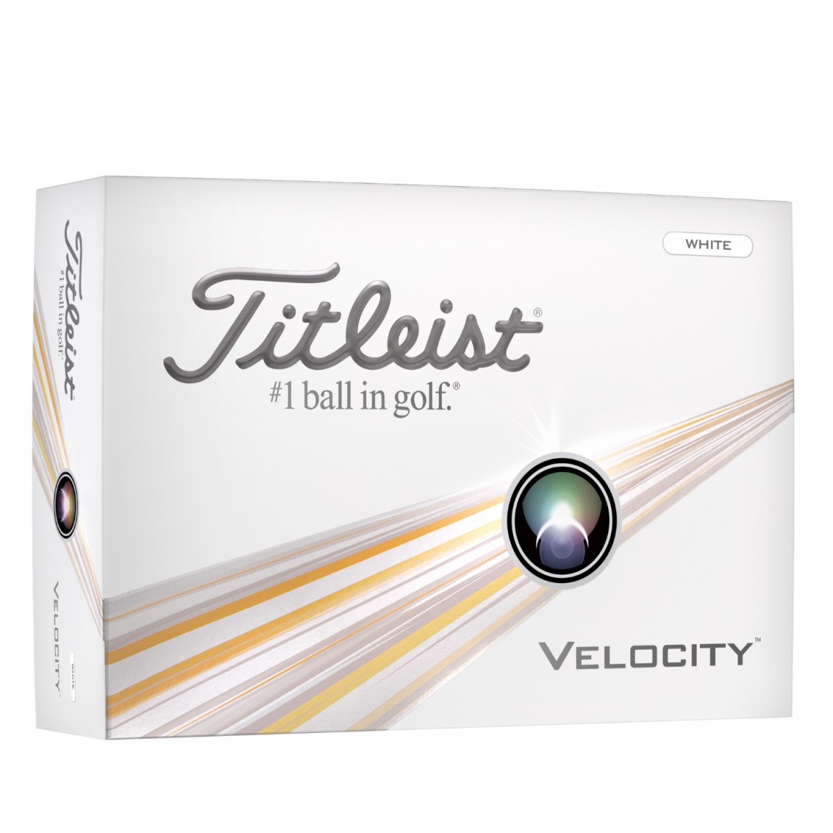 Titleist golfballen velocity 2024 white