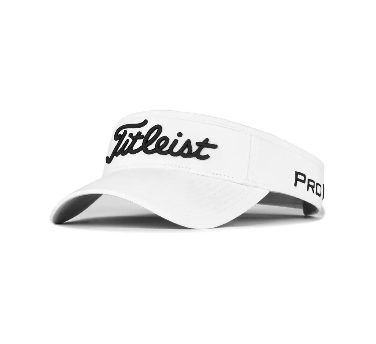 Titleist visor tour performance white black