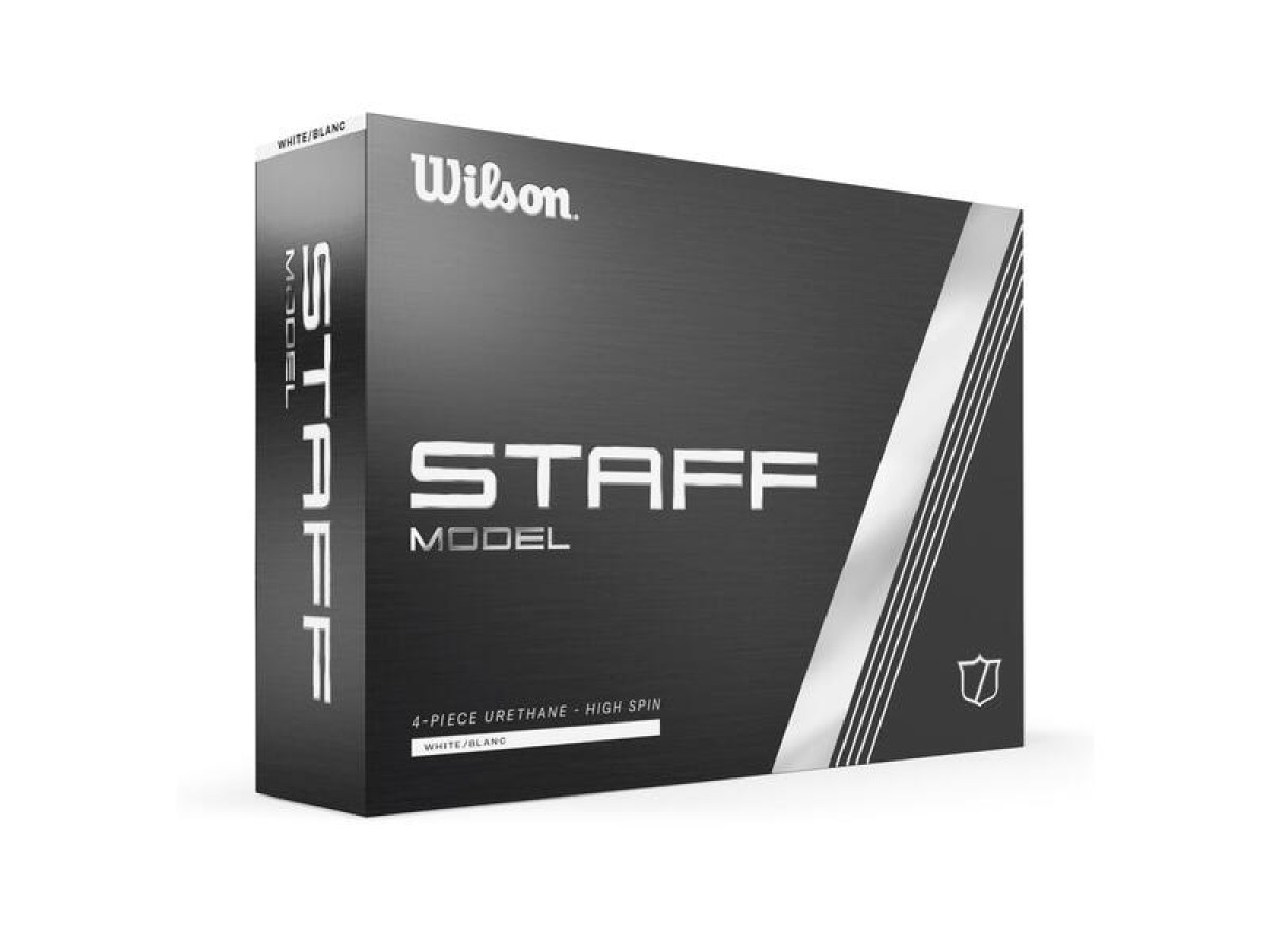 Wilson golfballen staff model white